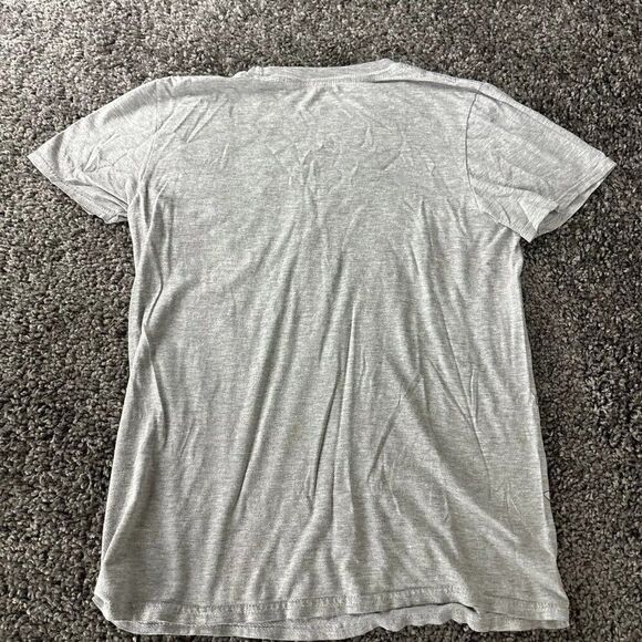 Pokemon Shirt Kids Small Gray Short Sleeve Tee Pikachu Anime Graphic T-Shirt - Picture 3 of 5